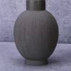 The-Golden-Triangle-India Vases Terrance Grey Ceramic Vase