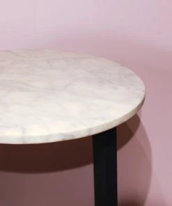 The-Golden-Triangle-India Furniture Bosque - Marble Circle Side Table