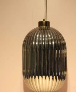 The-Golden-Triangle-India Lights & Lamps Soleil Hanging Light - Black