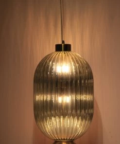 The-Golden-Triangle-India Lights & Lamps Soleil Hanging Light - Black
