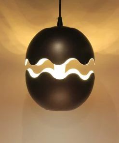 The-Golden-Triangle-India Hestia Hanging Light - Brown Lights & Lamps