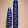The-Golden-Triangle-India Origami Wooden Vases - Spiral Blue