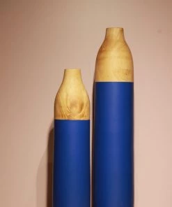 The-Golden-Triangle-India Origami Wooden Bases - Smooth Edge Blue