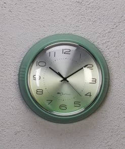 The-Golden-Triangle-India Vespa Wallclock - Green Sale