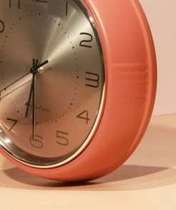 The-Golden-Triangle-India Vespa Wallclock - Coral Sale