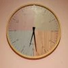 The-Golden-Triangle-India Yuko Wooden Wallclock - Four Tone Sale