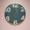 The-Golden-Triangle-India Sale Nam Silver Wallclock - Blue Face