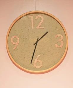The-Golden-Triangle-India Sale Nami Speckeled Wooden Wallclock