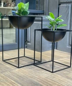 The-Golden-Triangle-India Planters Mirai Pot Planter - Square Base