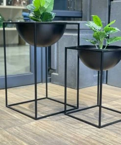 The-Golden-Triangle-India Planters Mirai Pot Planter - Square Base