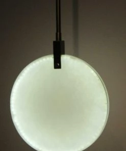 The-Golden-Triangle-India Udia Marble Hanging Light