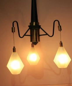 The-Golden-Triangle-India Shula Retro Hanging Light Lights & Lamps