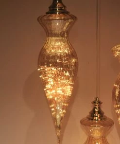 The-Golden-Triangle-India Barak Moroccan Hanging Light - Cluster Of 3 Lights & Lamps