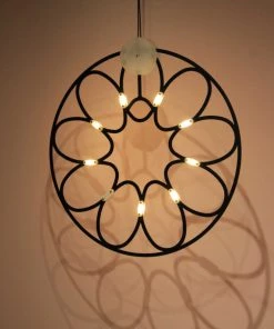 The-Golden-Triangle-India Mirri Flower Hanging Light Lights & Lamps