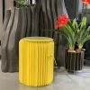 The-Golden-Triangle-India Nadide Foldable Cardboard Pouffe Yellow Sale
