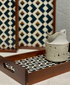 The-Golden-Triangle-India Seamless Geometric Wooden Tray