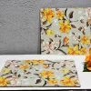 The-Golden-Triangle-India Tableware Summer Floral Wooden Placemats (Set Of 2)