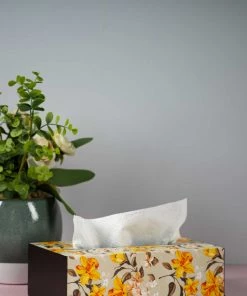 The-Golden-Triangle-India Summer Floral Tissue Box Tableware