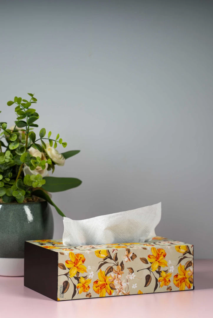 The-Golden-Triangle-India Summer Floral Tissue Box Tableware 3 The-Golden-Triangle-India Summer Floral Tissue Box Tableware