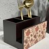 The-Golden-Triangle-India Flourish Tile Cutlery Holder