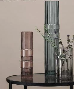 The-Golden-Triangle-India Rostin Ripple Glass Vase Vases