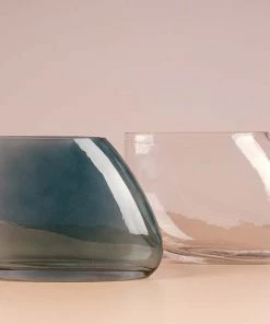 The-Golden-Triangle-India Taria Tilt Glass Vase Vases
