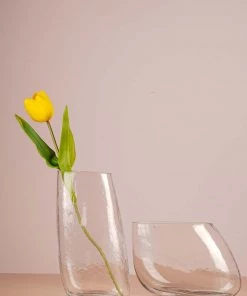 The-Golden-Triangle-India Talia Tilt Glass Vase Vases