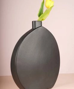 The-Golden-Triangle-India Vases Arda Sleek Ceramic Vase