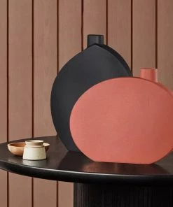 The-Golden-Triangle-India Vases Arda Sleek Ceramic Vase