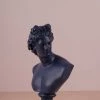 The-Golden-Triangle-India Roma - Roman Bust Sculpture Of A Man - Blue