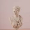 The-Golden-Triangle-India Roma - Roman Bust Sculpture Of A Woman - Beige Sale