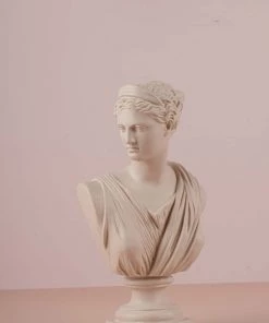 The-Golden-Triangle-India Roma - Roman Bust Sculpture Of A Woman - Beige Sale