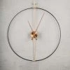 The Golden Triangle India Chronos Metal Wall Clock - Double Ring