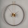 The Golden Triangle India Wall Clocks Chronos Wall Clock - Wooden Ring