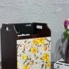 The-Golden-Triangle-India Tableware Summer Floral Wooden Magazine Rack