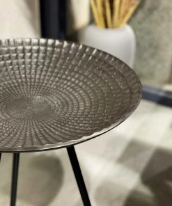 The-Golden-Triangle-India Raro - Side Table - Black Furniture