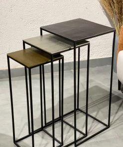 The-Golden-Triangle-India Alto - Nesting Table (set Of 3)