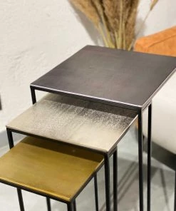 The-Golden-Triangle-India Alto - Nesting Table (set Of 3)