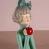 The-Golden-Triangle-India Olivia | Apple Girl Figurine - Green