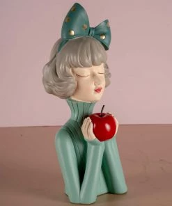 The-Golden-Triangle-India Olivia | Apple Girl Figurine - Green