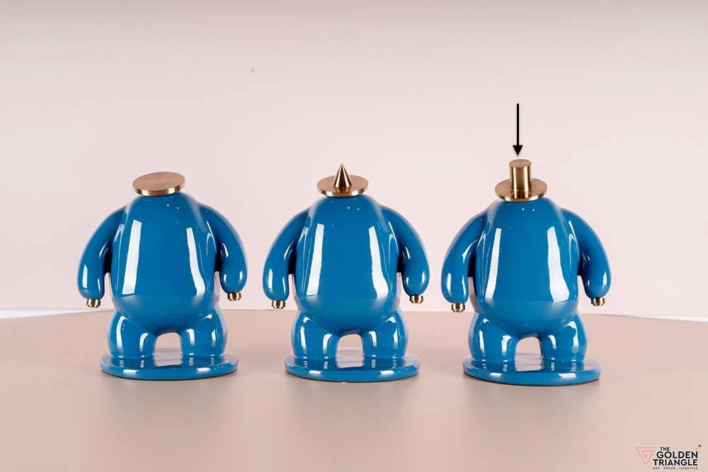 The-Golden-Triangle-India Artefacts Kapelo - Tall Hat Men - Blue 3 The-Golden-Triangle-India Artefacts Kapelo - Tall Hat Men - Blue