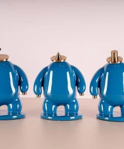 The-Golden-Triangle-India Kapelo - Flat Hat Man - Blue Artefacts