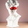 The-Golden-Triangle-India Sale Opus - Roman White Head Sculpture With Red Eye Patch
