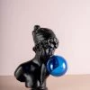 The-Golden-Triangle-India Blair - Roman Bust Sculpture With Bubblegum - Black & Blue Sale