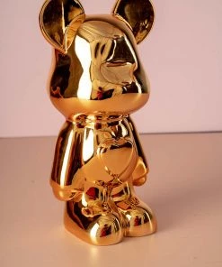 The-Golden-Triangle-India Tedd - Metallic Teddy Bear - Gold