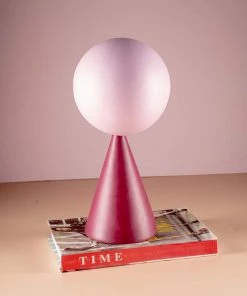 The-Golden-Triangle-India Skala - Cone And Glove Shaped Block - Purple & Pink Artefacts