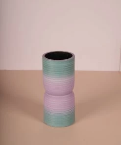 The Golden Triangle India Vases Rame Two Tone Ceramic Vase