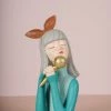 The Golden Triangle India Sale Emily | Figurine With A Mic - Aqua