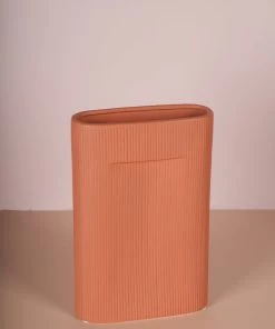 The Golden Triangle India Vases Kota Ceramic Vase - Coral