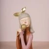 The Golden Triangle India Sale Emily | Figurine With A Mic - Brown